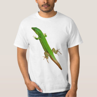 Stor grön ödla Rolig T-shirt