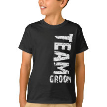 Stor groom Extra-glänstext för Team Groom