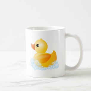 Stor gul anka kaffemugg