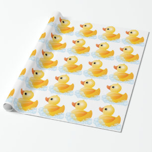 Stor gul anka presentpapper