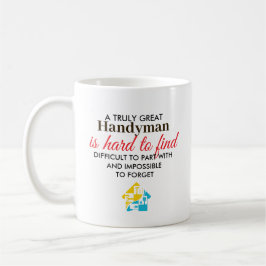 Stor Handyman Personlig Namnpresent Kaffemugg