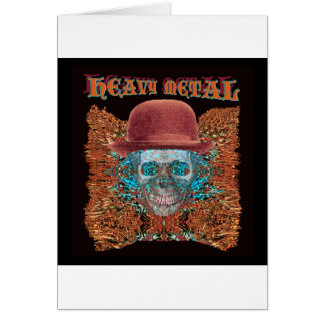 stor heavy metal hälsningskort