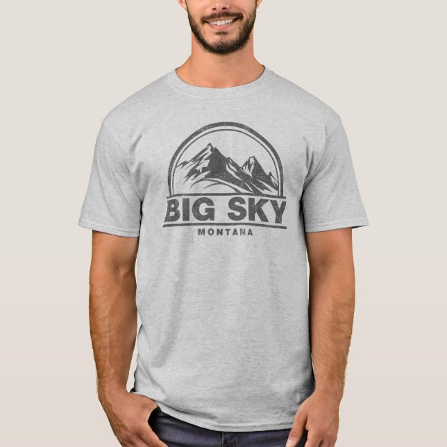 Stor himmel Montana T-shirt (Framsida)