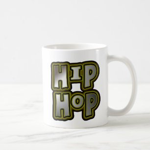 Stor hip hopgrafittiMång--Färg, metall verkstäl Kaffemugg