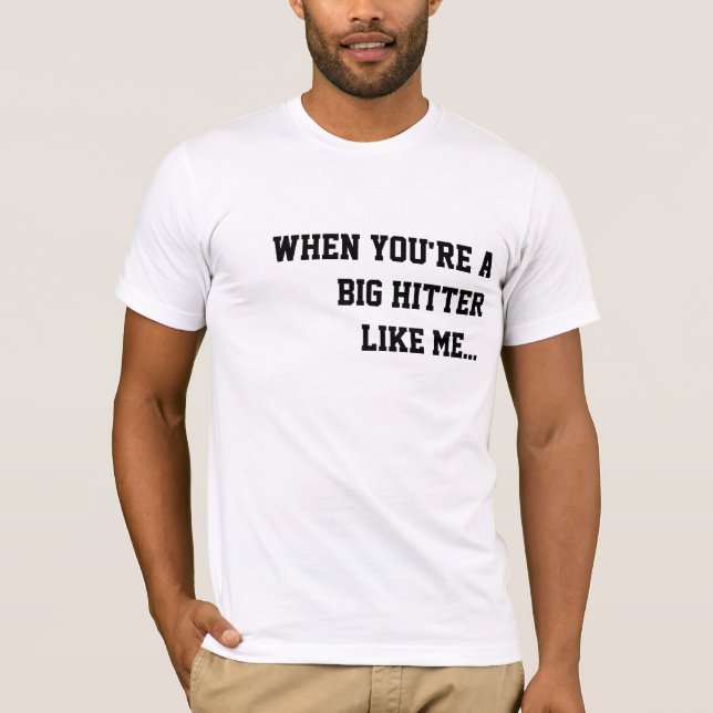 STOR HITTER T-SHIRT (Framsida)