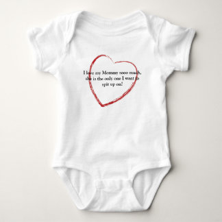 Stor hjärta, älskar jag min mammasooo mycket, tee shirt