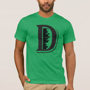 stor horisontskjorta för D dallas Tee Shirt