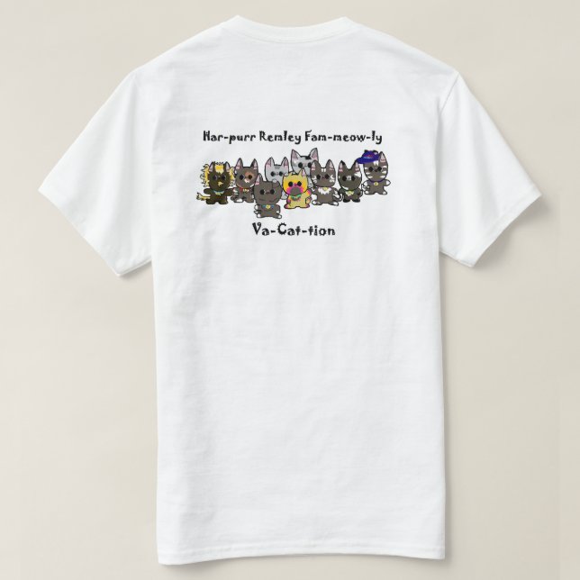Stor HRFV-manar T-shirt (Design baksida)