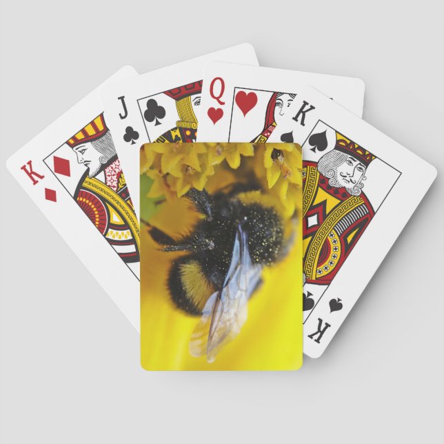 Stor humlor casinokort (Baksidan)