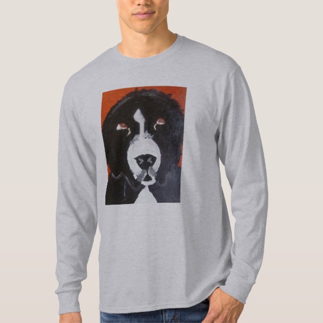 Stor hund t shirt (Framsida)