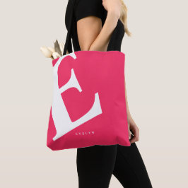 Stor initial | Modern typografi | Rosa Tygkasse