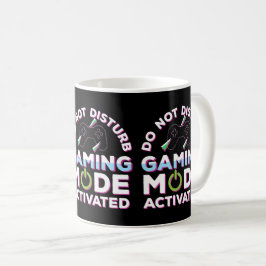 Stör inte aktiverat spelläge kaffemugg