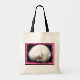 Stör inte katten som totot hänger lös tygkasse