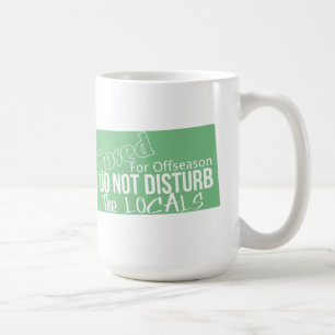Stör inte lokalerna kaffemugg