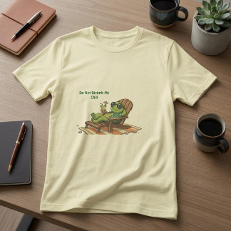Stör Inte Min Avslappning Roliga Strandvibbar T Shirt