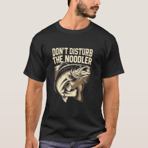 Stör inte Noodler Malbaren Hand Malfiske T Shirt