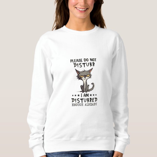 stör inte t shirt (Framsida)