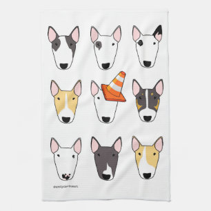 Stor jättebra (för Teahandduk för hund design 9 Kökshandduk