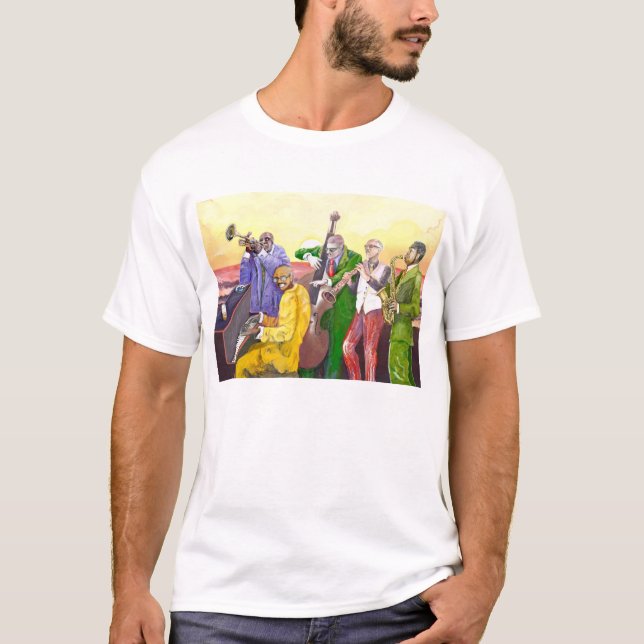 **Stor JAzz-band** T-shirt (Framsida)