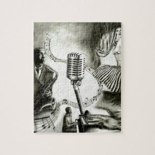 Stor Jazz Pussel