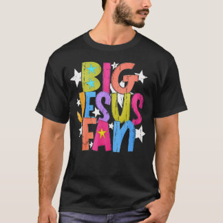 Stor Jesus-fan Religiös T Shirt