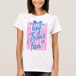 Stor Jesus-fan t-shirt
