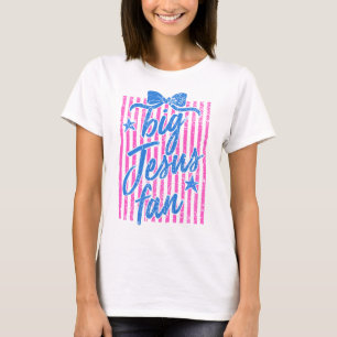 Stor Jesus-fan t-shirt