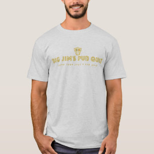 stor Jim-pub-logotyp T Shirt