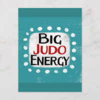 Stor Judo Energi Postkort