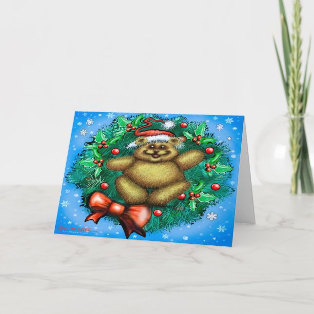 Stor julklapp kort (Framsida)