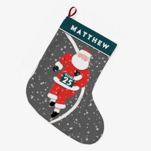 Stor julstrumpa för löpning och friidrott