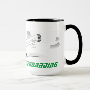 Stor kaffemugg - Kitesurfing
