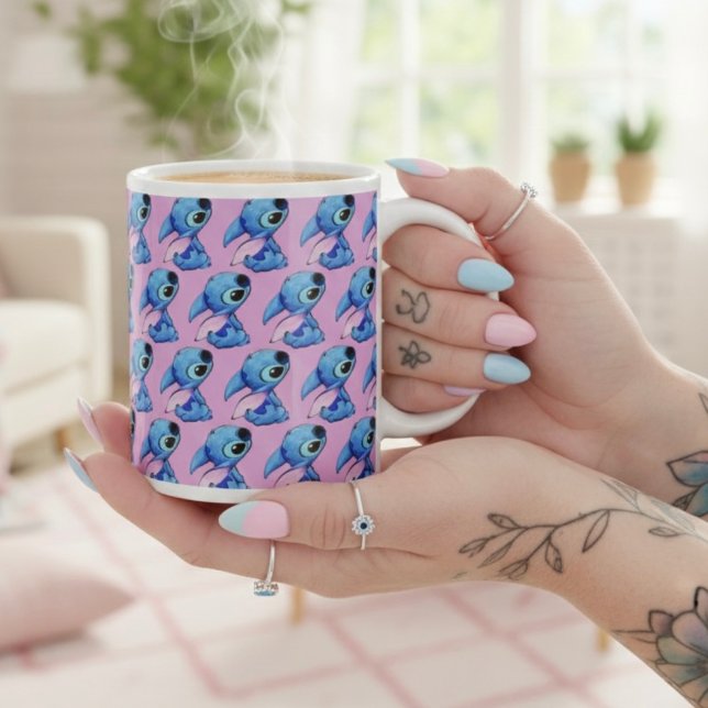 Stor kaffemugg med sydd jätte jumbo mugg (Skapare uppladdad)