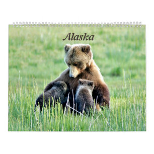 Stor kalender av Alaska