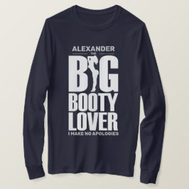 STOR KÄRLEK TILL STORT RUMP FYNDIG LÅNGÄRMAD T SHIRT