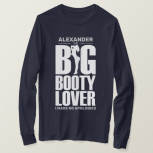 STOR KÄRLEK TILL STORT RUMP FYNDIG LÅNGÄRMAD T SHIRT