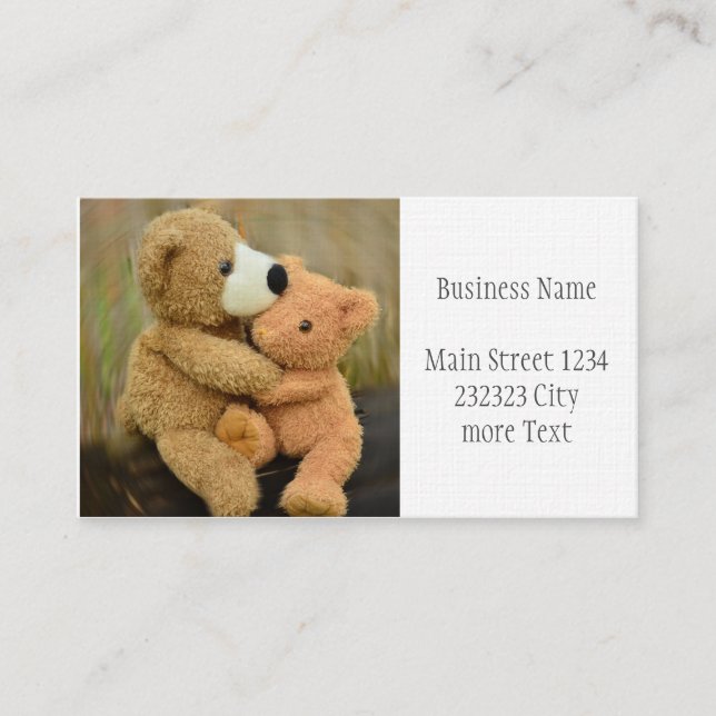 stor kärlek visitkort (Framsida)