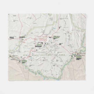 Stor kartafilt för krökning (Texas) Fleecefilt