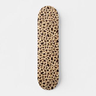 Stor katt, Leopard Päls Skriv ut sömlös Mönster de Mini Skateboard Bräda 18,5 Cm