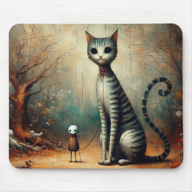 Stor katt musmatta (Framsidan)