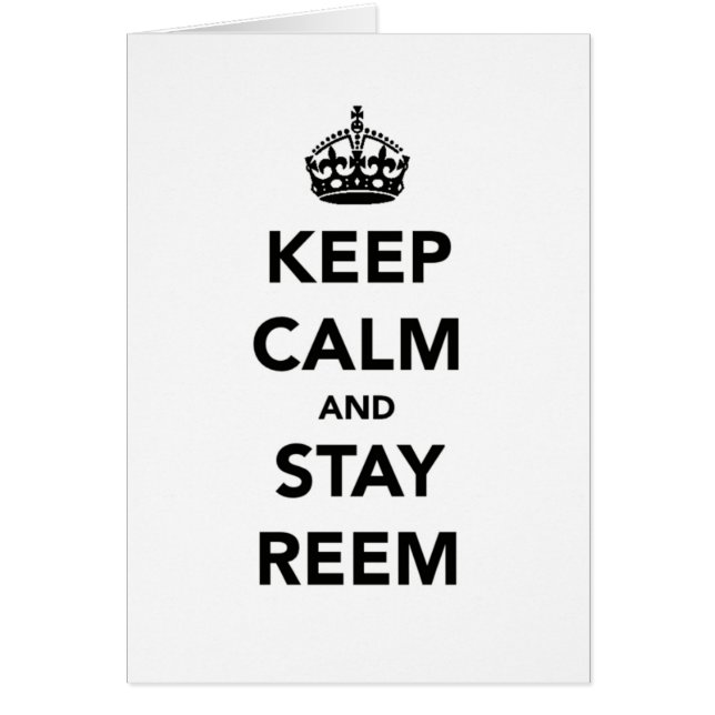 STOR KCASR HÄLSNINGSKORT (Framsidan)