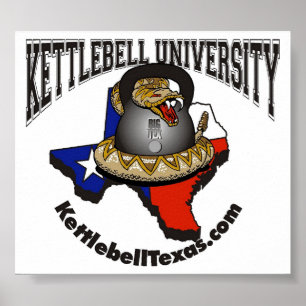 Stor Kettlebell universiteten Poster