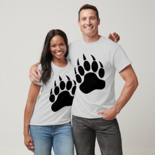 Stor klo och avgiftsbelagd björnväxt t shirt
