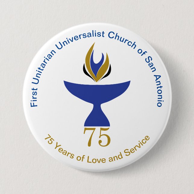 Stor knapp, 3 tum knapp (Framsida)