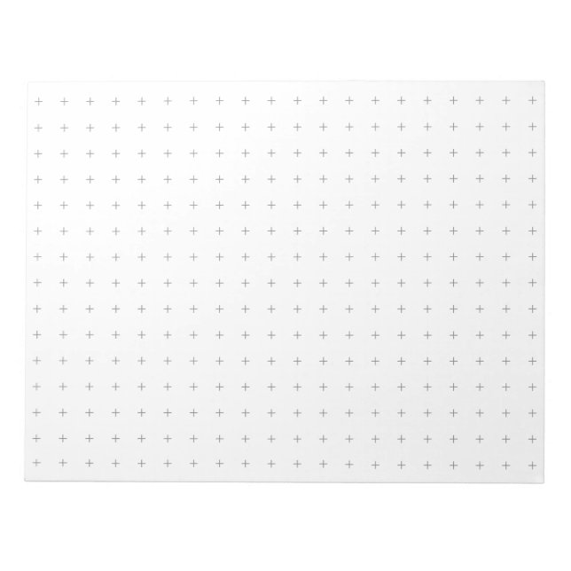 Stor korsgrafblock anteckningsblock (Framsida)
