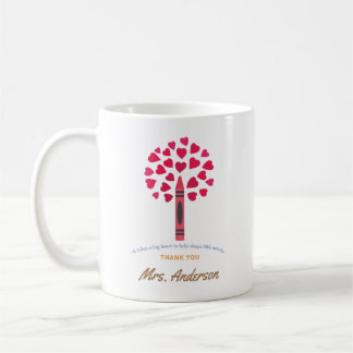 Stor kräk träd/läraruppskattning kaffemugg