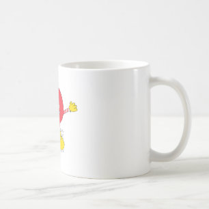 Stor kramhjärta kaffemugg