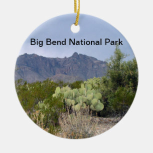 Stor krökningnationalparkprydnad julgransprydnad keramik