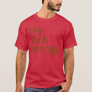 stor kuk energi rolig herr retro 70-tal vintage t shirt
