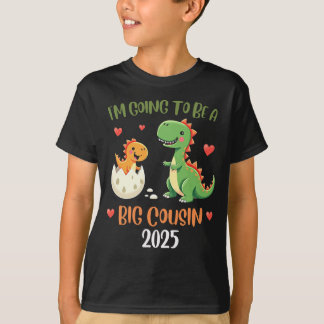 Stor Kusin Dinosaurie Jag Kommer Att Vara Kusin Be T Shirt